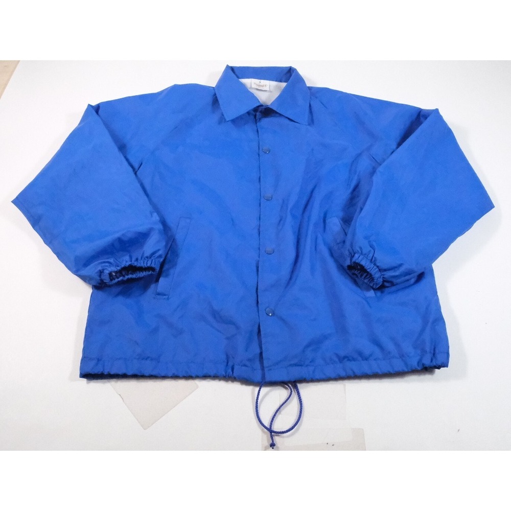 Auburn Sportswear Jacket Mens L Blue US Airfreight Team Vintage Windbreaker